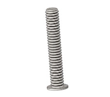 #10 - 32 X 1/4" FLANGED STYLE THREADED WELD STUDS MILD STEEL
