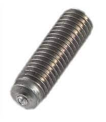 5/8" - 11 X 1 3/4 FULL THREAD, WELD STUD, CARBON STEEL, W/ FERRULE
