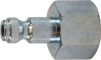 3/8 BODY 1/4 FEMALE NPT TRU-FLATE AUTOMOTIVE QUICK CONNECT PLUG