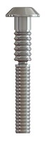3/8&quot; C6L PIN, ROUND/BUTTON HEAD, CARBON STEEL, ZINC PLATED 0.375-0.625 GRIP RANGE