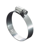 1-1/4&quot; - 2&quot; CLAMP DIAMETER, ALL STAINLESS WORM GEAR LINED HOSE CLAMPS.